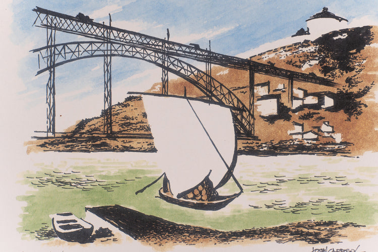 Boat in Porto