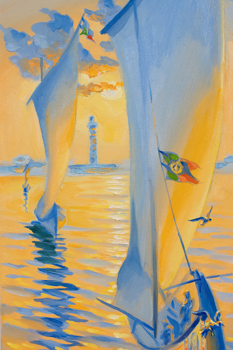 Sails at Sunset