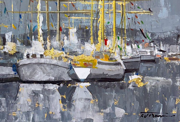 Harbour in Gold