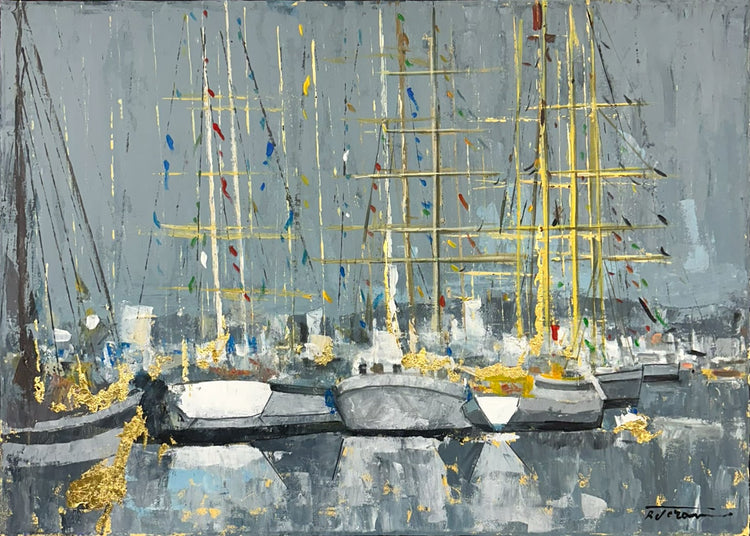 Harbour in Gold