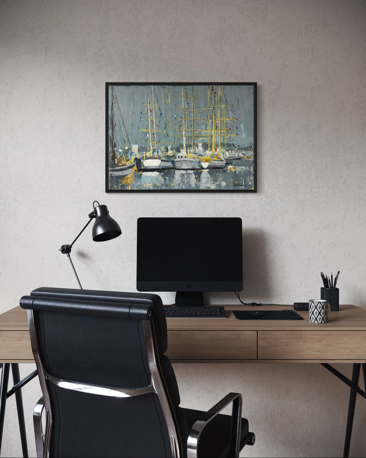 Harbour in Gold