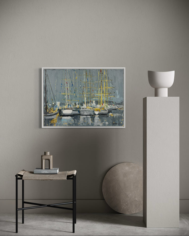 Harbour in Gold