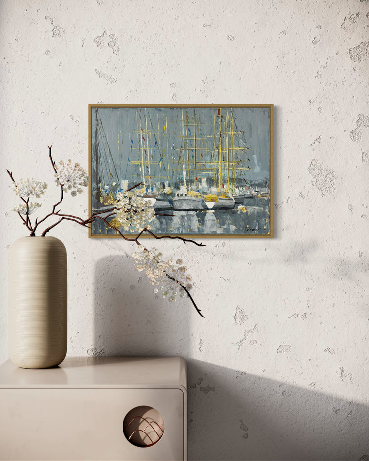 Harbour in Gold