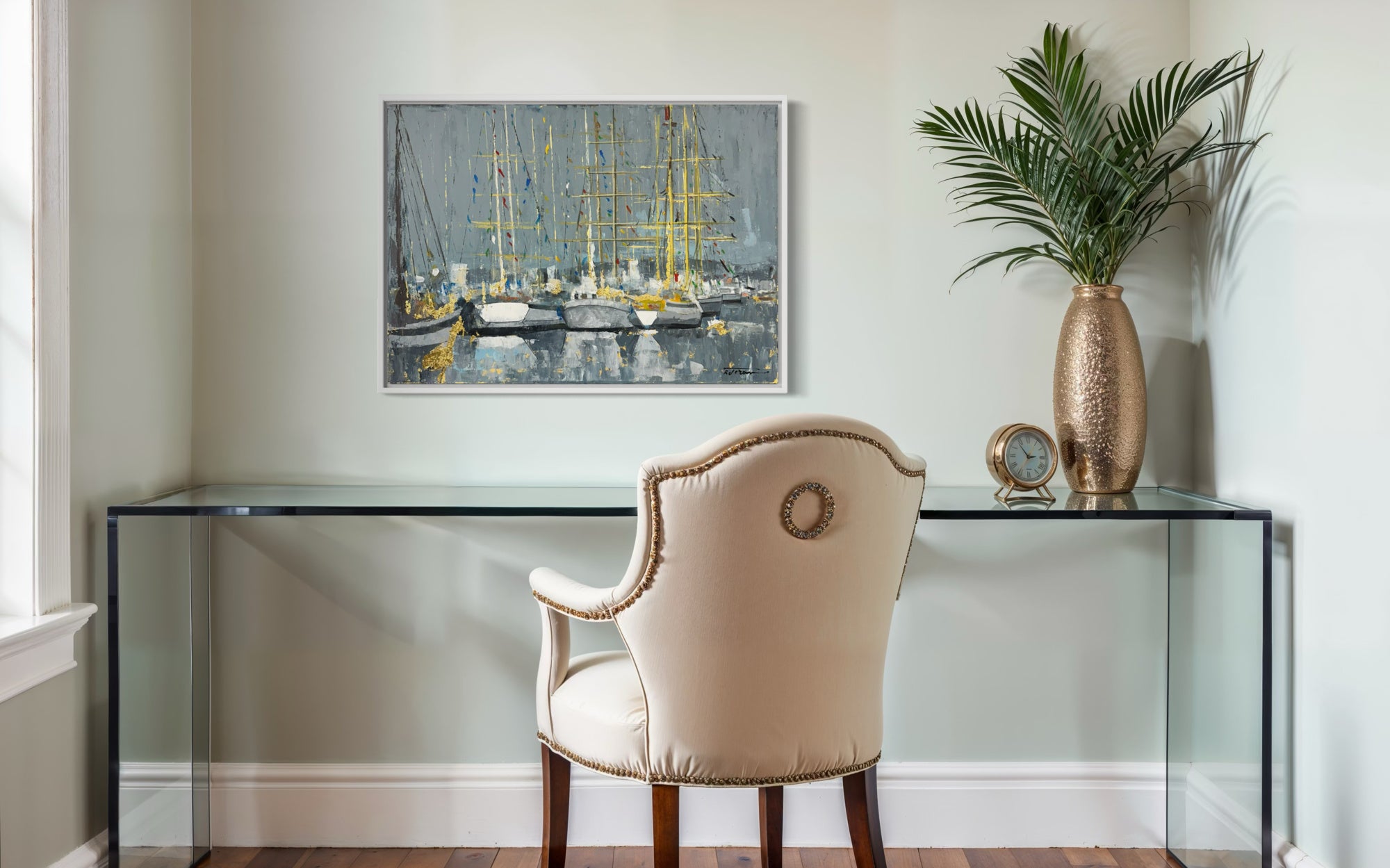Harbour in Gold