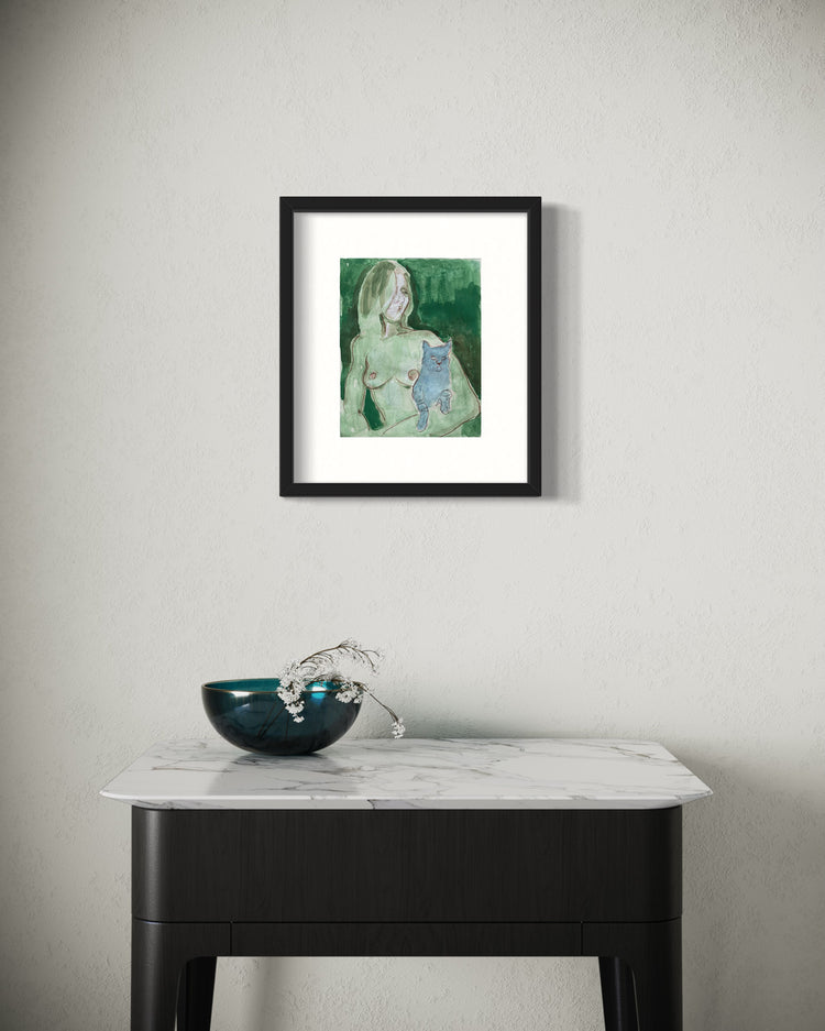 Lady with the Cat