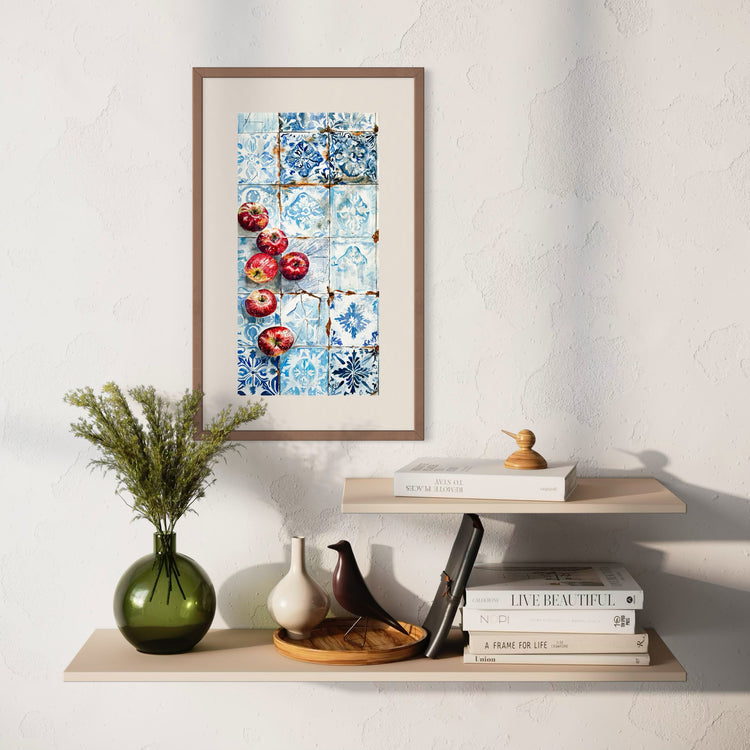 Portuguese Harvest on Azulejo Time – Apples