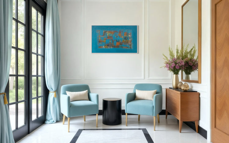 Teal Mosaic