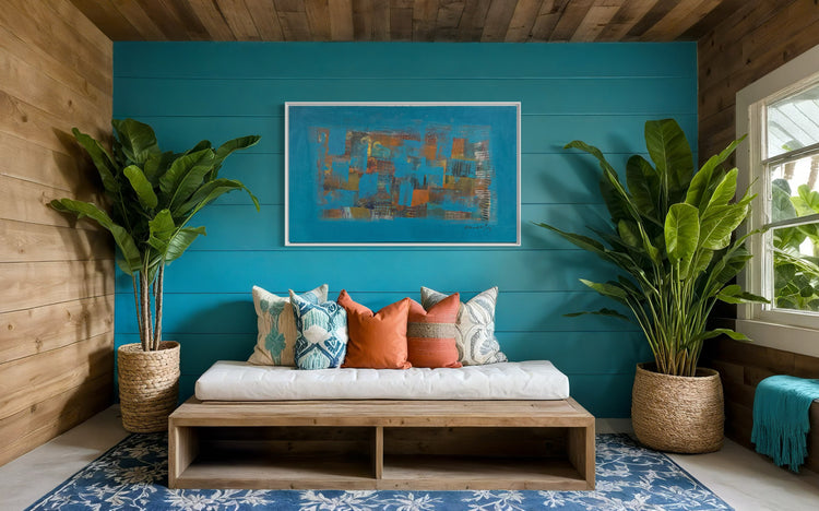 Teal Mosaic