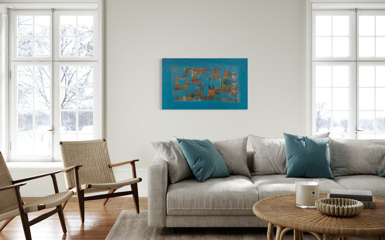 Teal Mosaic
