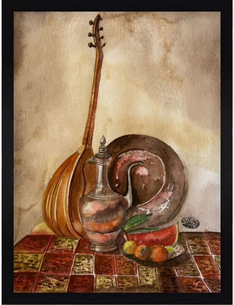Instrumento de tres cuerdas