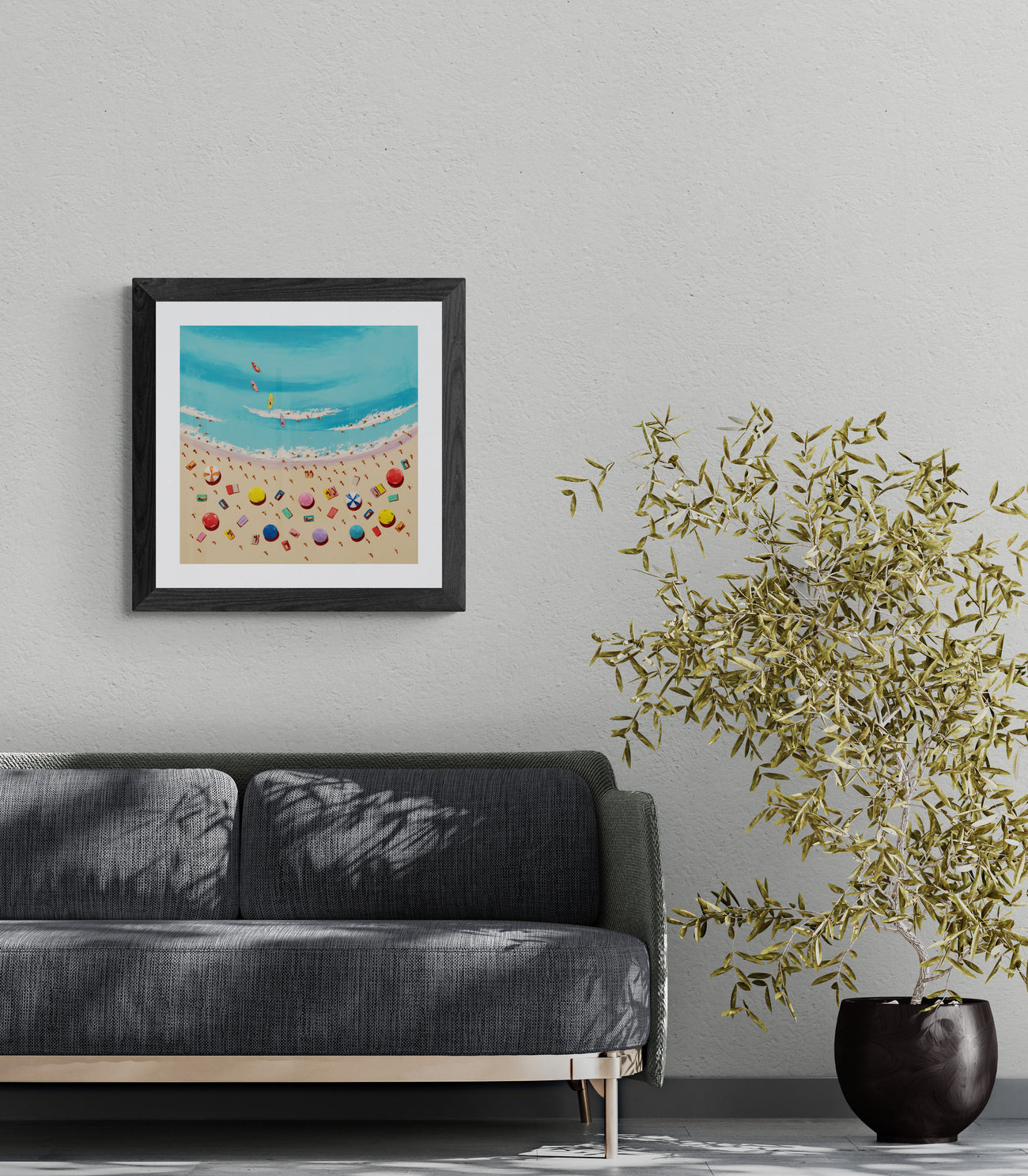 Summer Breeze at the Beach
