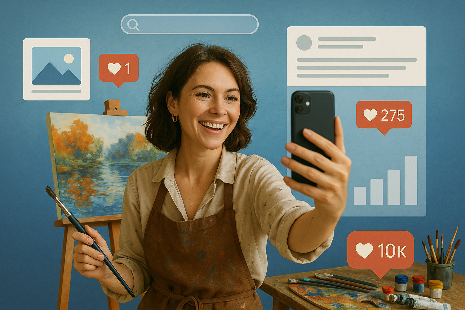 Top Strategies for Fine Arts Artists to Develop and Promote Their Personal Brand in the Digital Landscape