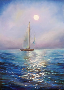 Sailing Under the Moon