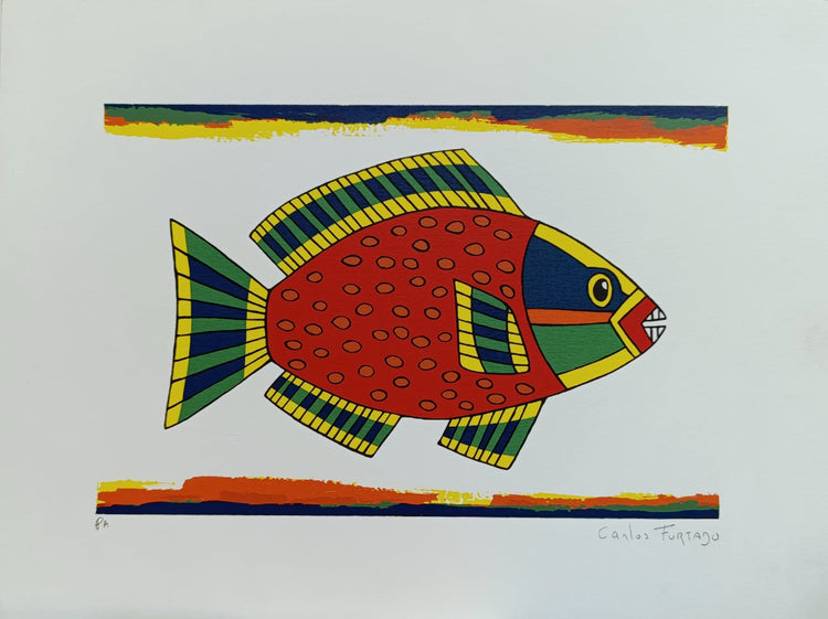 Red Polka Dot Fish