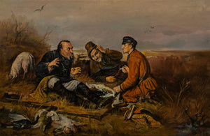 Man engaging in a hunt