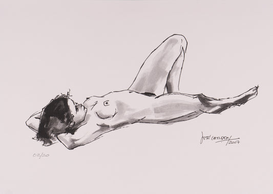 Naked Lying On Her Back