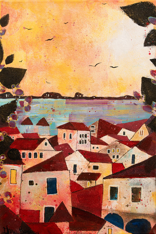 Sunset Over Rooftops