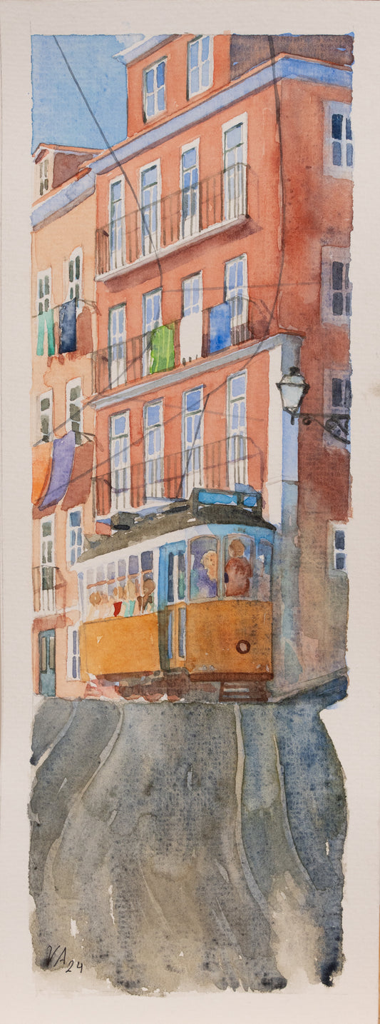 Tram through the Street