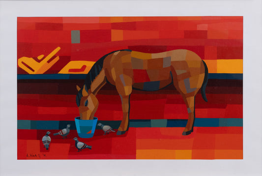 Morning at the Stable