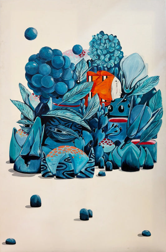 Hidden in Blue