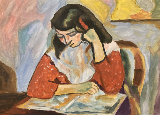 Portrait of Marguerite (The Reader)