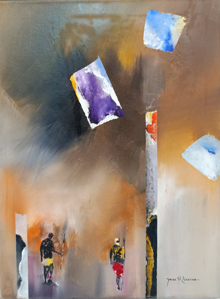 Urban Abstract Pentaptych