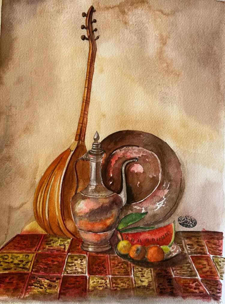 Instrumento de tres cuerdas
