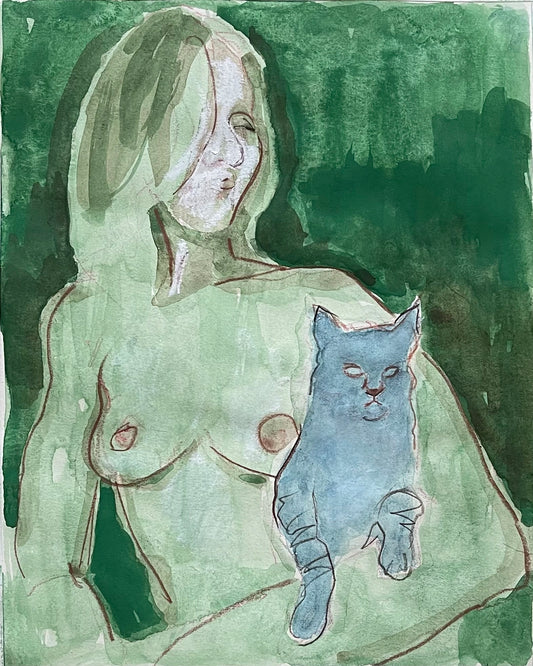 Lady with the Cat